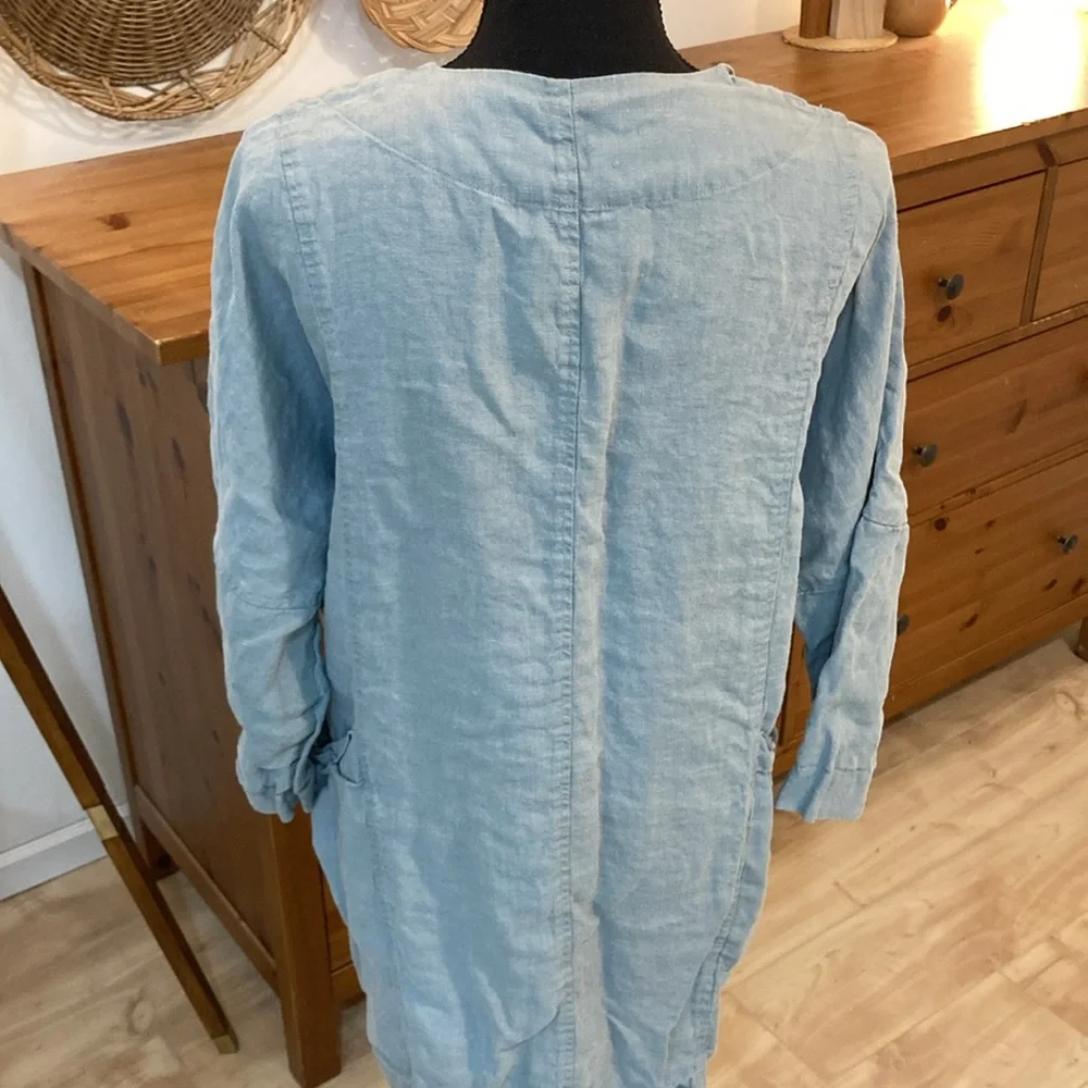 Linenfox open blazer - Picture 10 of 15